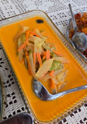 Foto resep Sayur Labu Siam Buncis Wortel Bumbu Kuning