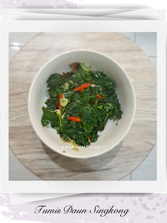 Foto resep Tumis Daun Singkong