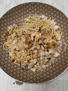 A picture of The fragrant mix fried rice.