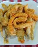 Lườn cá hồi chiên giòn