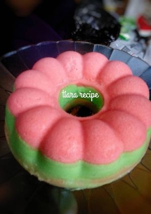 Foto resep Rainbow Cake Kukus