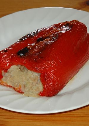 Una foto de Pimientos Rellenos