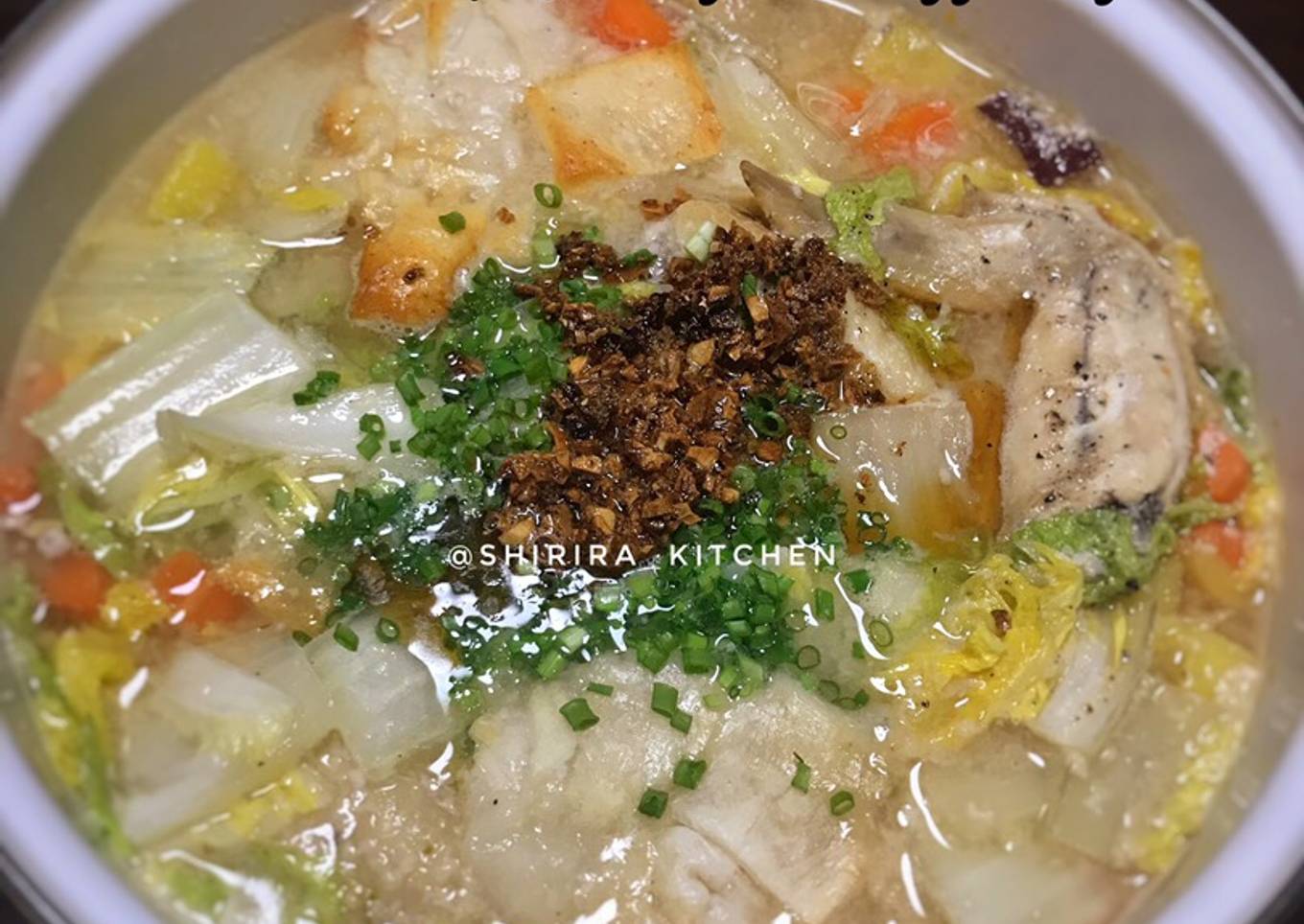 Resep Korean Soup Ginseng (samgyetang) super hangat ❤️