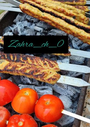 عکسی از دستور کوبیده مرغ