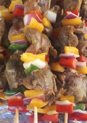 A picture of Gizzard mshikaki.