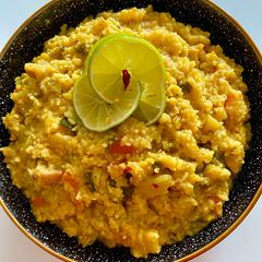 Norom Khichuri (Mushy Rice with lentils & vegetables)#Ramadan A picture of Norom Khichuri (Mushy Rice with lentils & vegetables)#Ramadan.