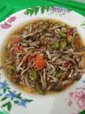 Oseng jamur janggel