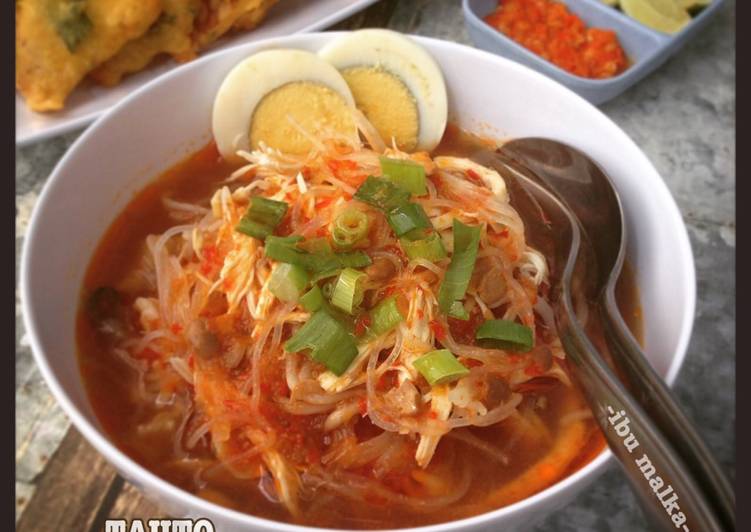 Cara Gampang Membuat Tauto (Soto Pekalongan), Enak