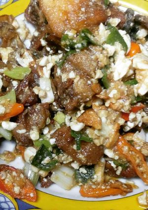 Foto resep Ayam Goreng Telur Asin