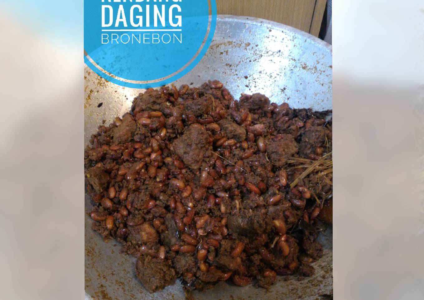 Rendang Daging Bronebon