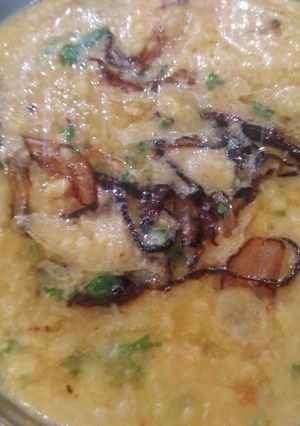 A picture of Spicy Moong Daal.
