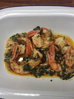 Una foto de Gambas al ajillo sin gluten
