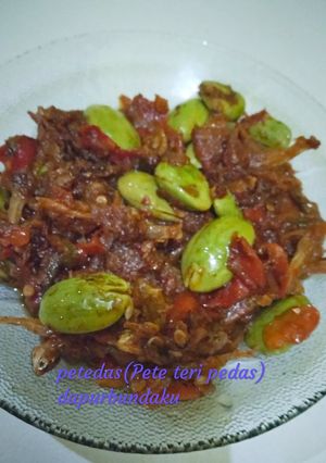 Foto resep Sambal petedas (Pete teri pedas)