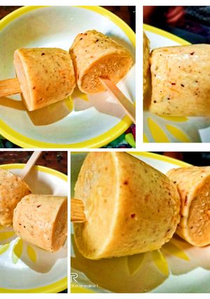 A picture of Mango icecream... #Rasoi #Doodh.