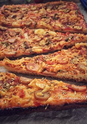 Foto resep Crunchy Pizza