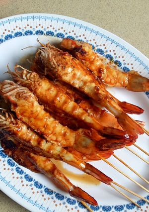 Foto resep Udang bakar madu