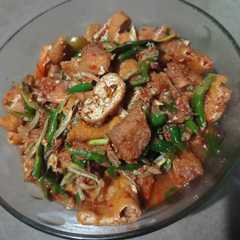 A picture of 99. Tumis Tahu Pong.