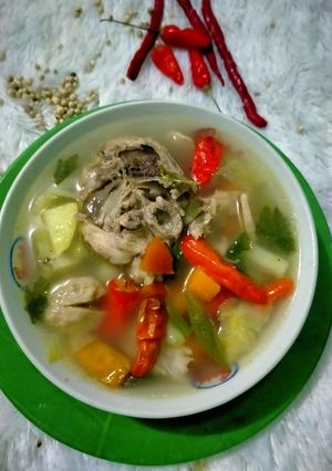 Foto resep Sup ayam jando (Tulangan ayam)