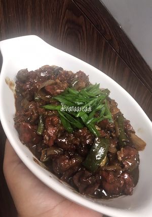 Foto resep Black Pepper Beef