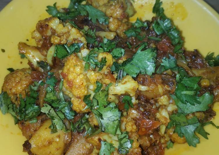 How to Prepare Favorite Cauliflower dry bhaji