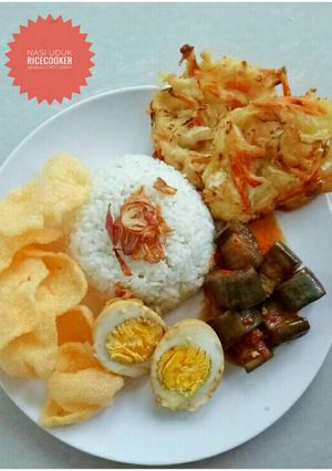 Foto resep Nasi uduk ricecooker