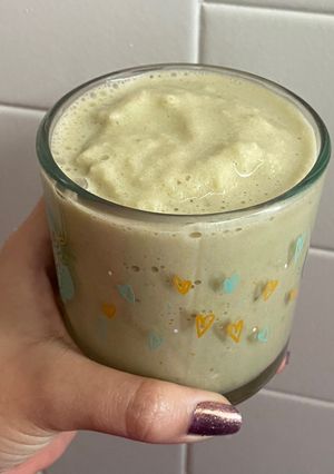 Una foto de Frappé de Matcha y Plátano 🍌