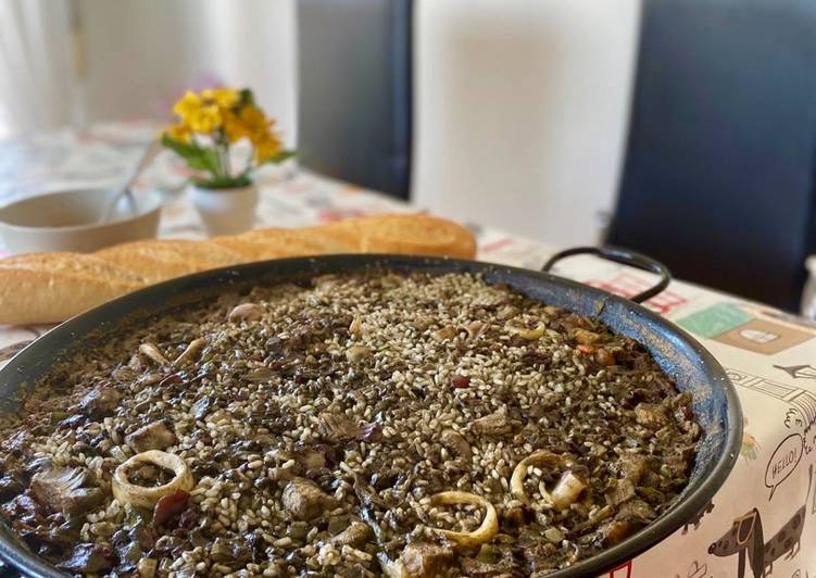 Arroz negro del senyoret, ideal para niños 🥰