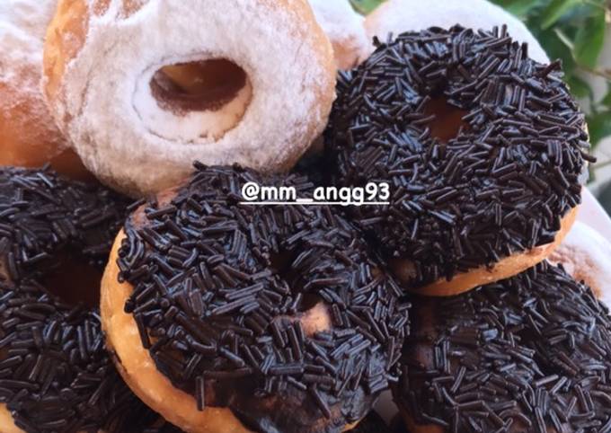 Donat lembut dan empuk tanpa Kentang