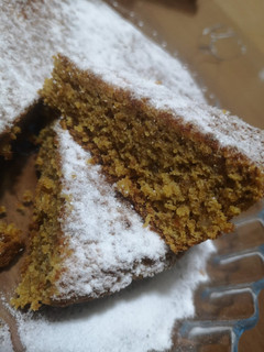 A picture of #604 Carrot and Peanut Cake 🥧🥕🥜Gluten-Free.