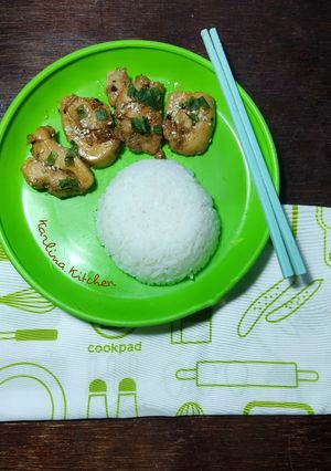 Foto resep Honey Black Pepper Chicken