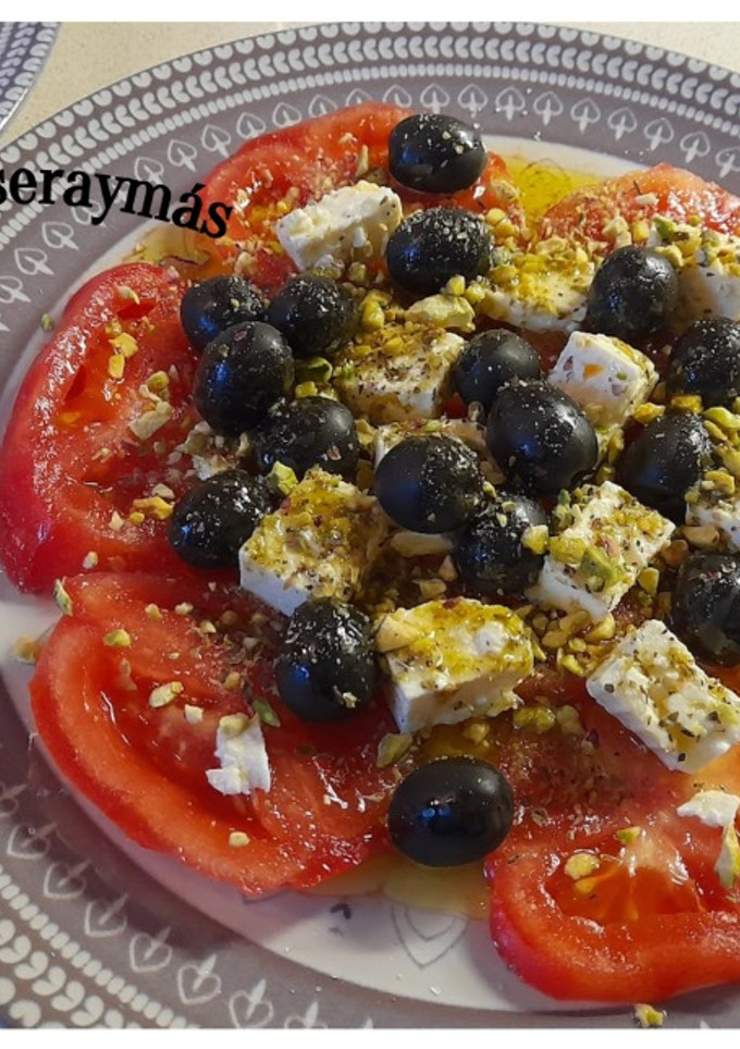 Una foto de Ensalada griega