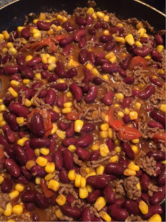Chilis bab recept fotója