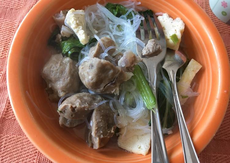 Bagaimana Membuat Bakso Urat Simple, Bikin Ngiler