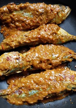 Foto resep 88 ☆ Ikan Kembung Bakar Bumbu Padang teflon ☆