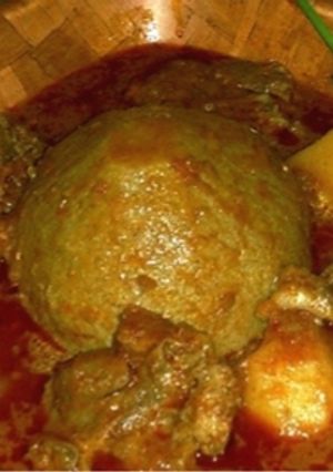 صورة لوصفة البازين الليبي