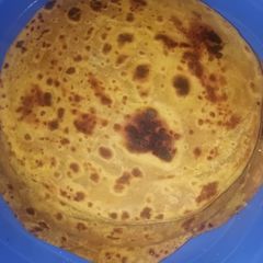 A picture of Pumpkins chapatis.