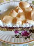 Tarta z marmoladą i bezą