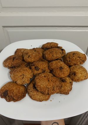 Una foto de Galletas de harina de arroz con chips de chocolate