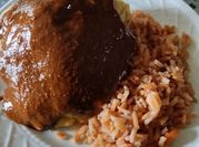 Una foto de mondongo de pollo