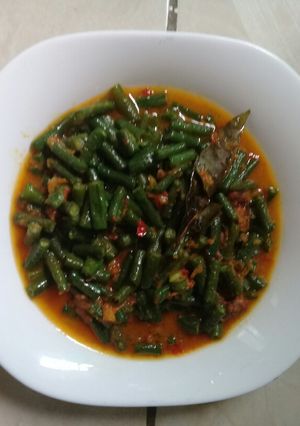 Foto resep Tumis Kacang panjang manis pedas