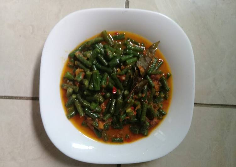 Langkah Mudah untuk meracik Tumis Kacang panjang manis pedas Anti Gagal