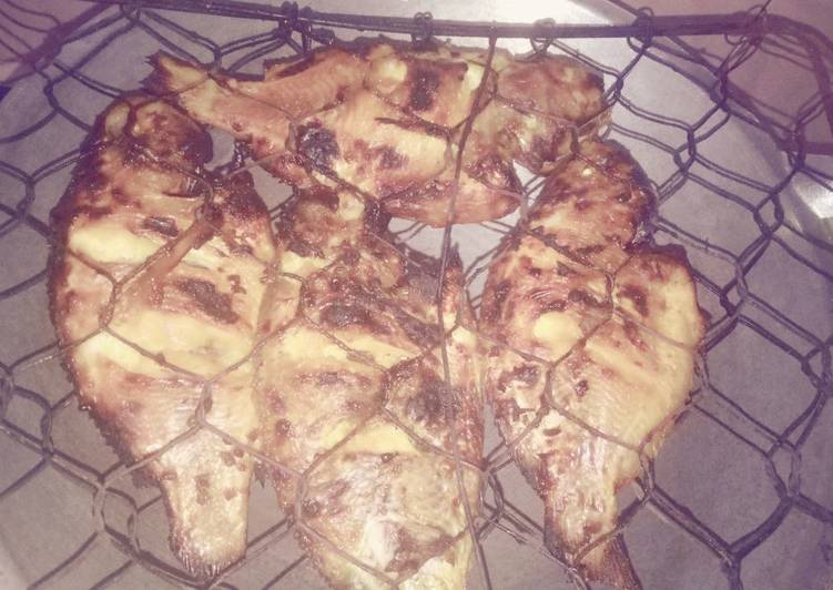 Cara buat Ikan nila bakar madu Sederhana Untuk Jualan