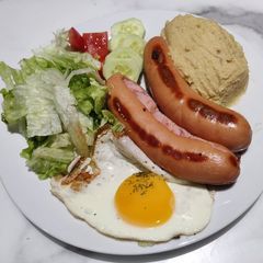 A picture of Pease Pudding (Hrachová kaša).