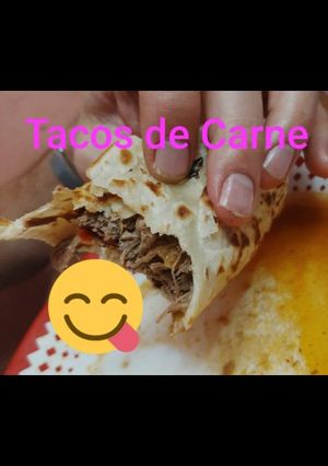 Una foto de Tacos de Carne de Vaca