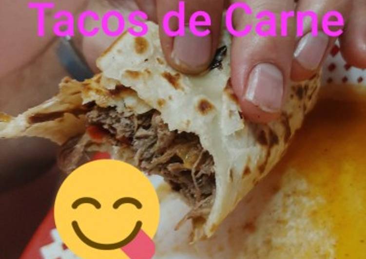 Tacos de Carne de Vaca