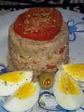 Timbal de Arroz Integral con Atún