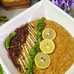 A picture of Beef Haleem.