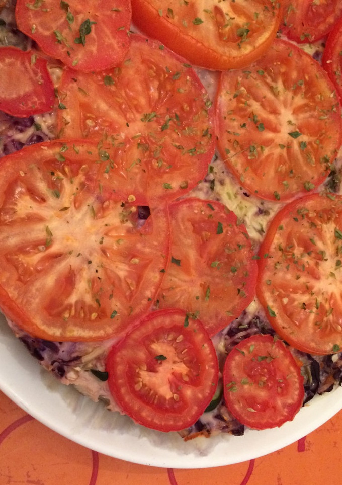 Una foto de Quiche de verduras
