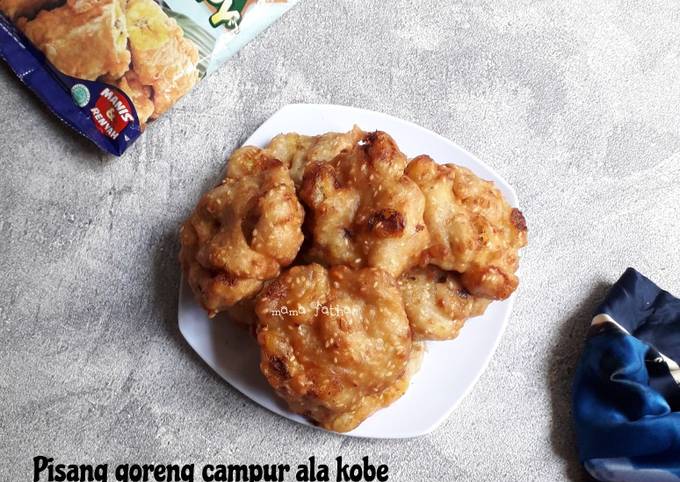 Pisang goreng campur ala dapur kobe