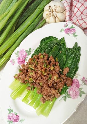 Foto resep Pokcoy Daging Cincang
